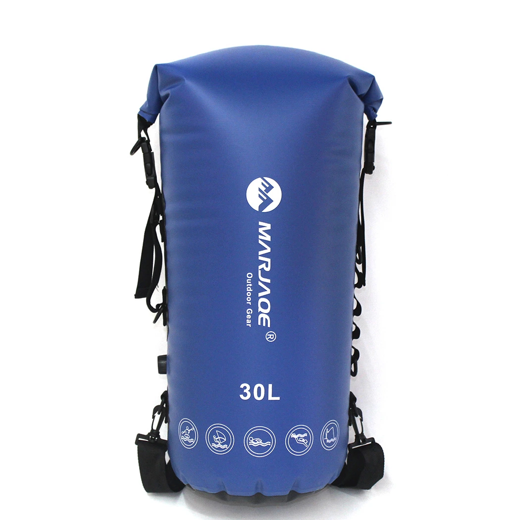 30L Roll Top Stuff Sack Waterproof Dry Bag Backpack for Men Women