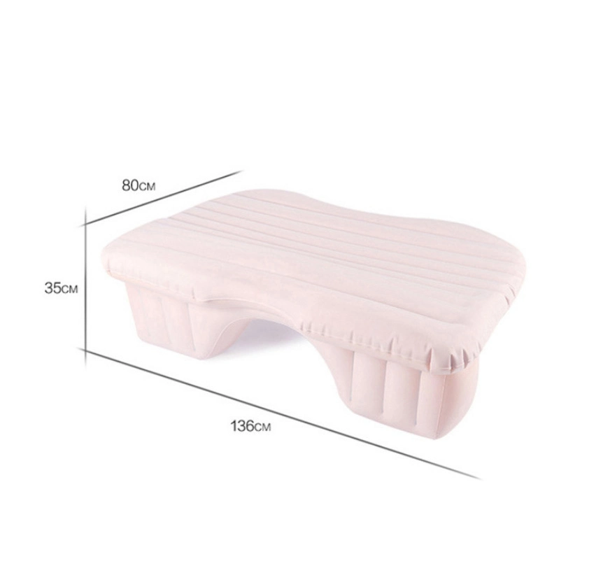 Factory Direct Supply Multi-Functional Car Inflatable Bed High Quality Travel Flocked Inflatable Bed SUV Car Rear Air Mattress