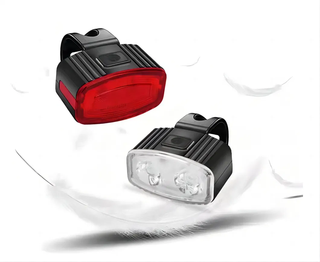 MTB Tail Light Rechargeable Strong Front and Rear Light Accessories