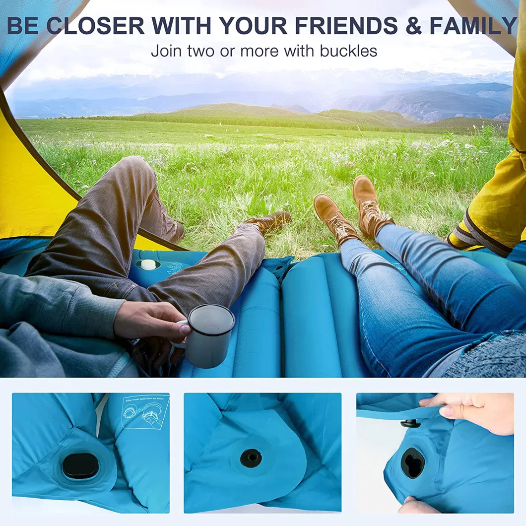 Woqi Waterproof Air Mattress TPU Air Camping Self-Inflating Sleeping Pad