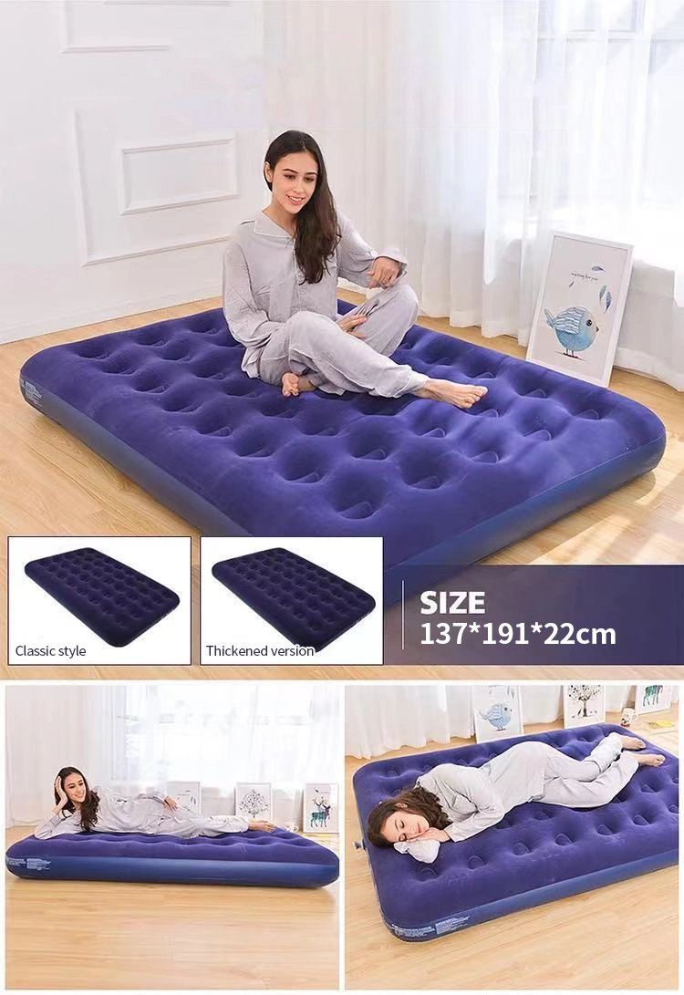 Wholesale Price Inflatable Air Bed Mattress Good Sale Outdoor Camping Air Mattress for Travel Sleeping