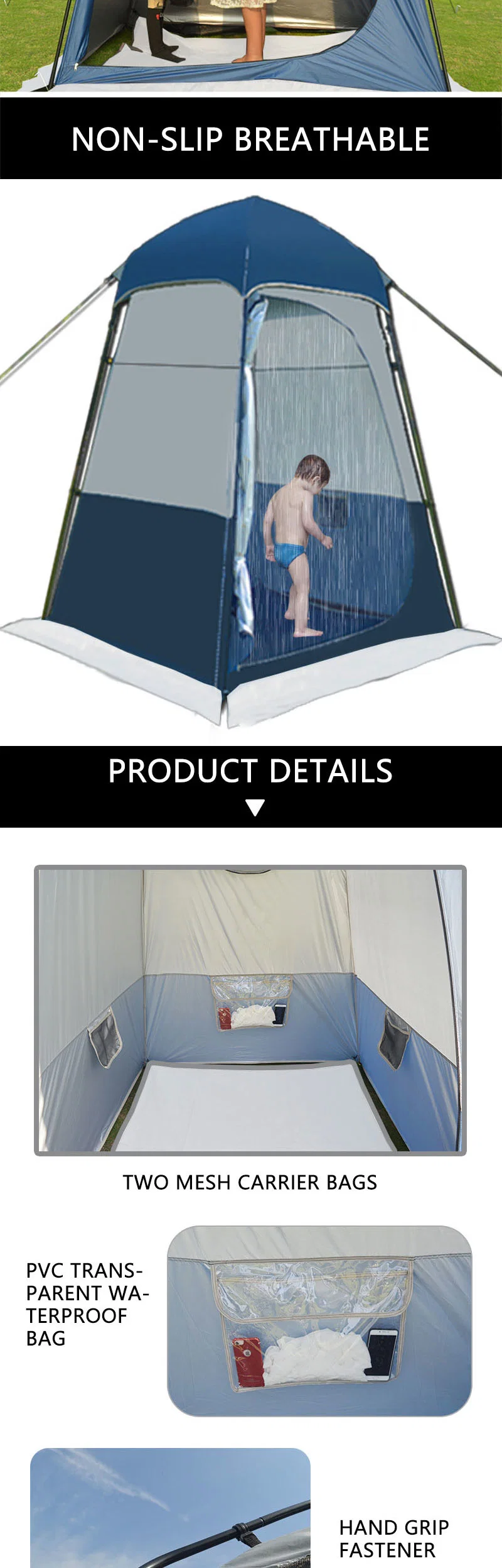 Outdoor Camping Change Room Tent Beach Toilet Bath Shower Tent