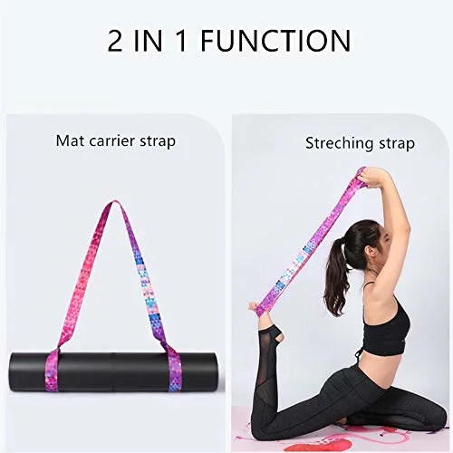 Hot Sale Yoga Mat Carrier 100% Cotton - Adjustable Thick Straps for Mats