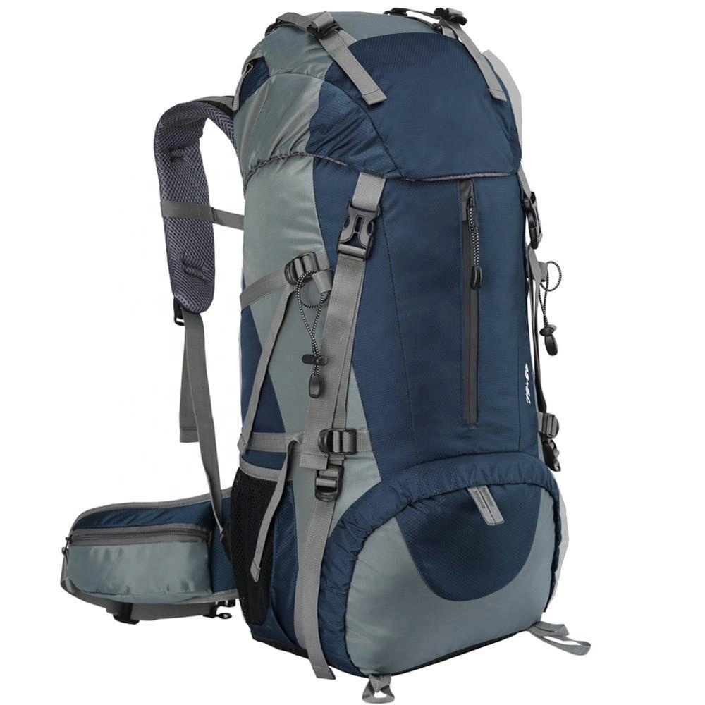 Outdoor Mountaineering Trekking Daypack with Rain Cover Waterproof Backpack