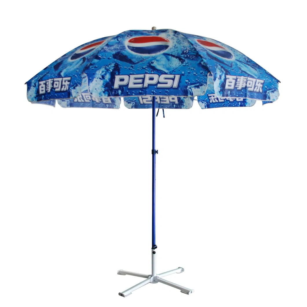 Wholesale Colorful Parasols Customized Sun Umbrella Outdoor Beach Umbrella