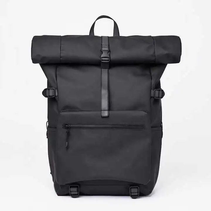 Waterproof Business Urban Roll Top Laptop Backpack