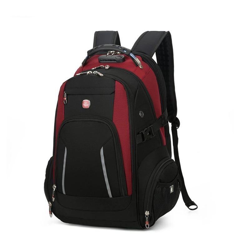 Stylish Waterproof Backpack with Password Lock - Ideal for Teens and Adults