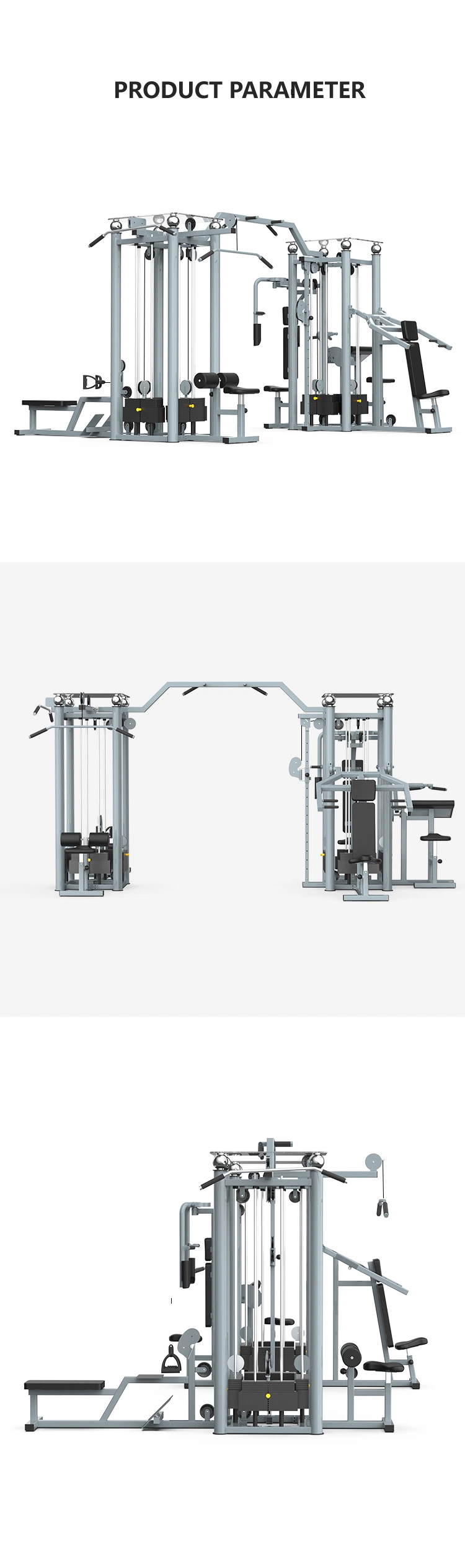 Professial Jungle Gym Machine Commercial Multi Station Multi Function Fitness Equipment Home Gym