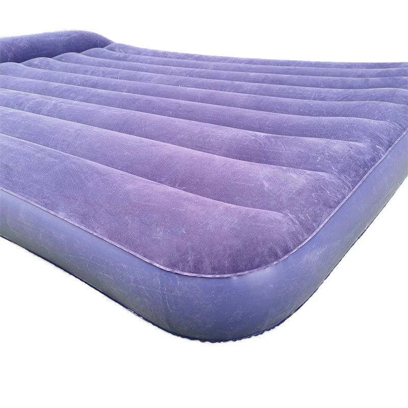 Twin Size Air Bed, Upgraded Inflatable Blow up Bed Air Mattress with Storage Bag