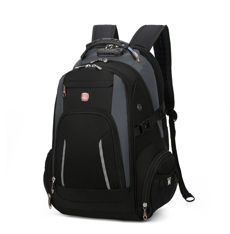 Stylish Waterproof Backpack with Password Lock - Ideal for Teens and Adults