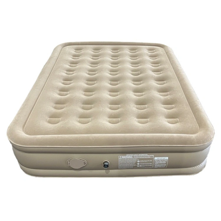 Internal Charging Lithium Battery Couple Camping Air Mattresses with Air Pump