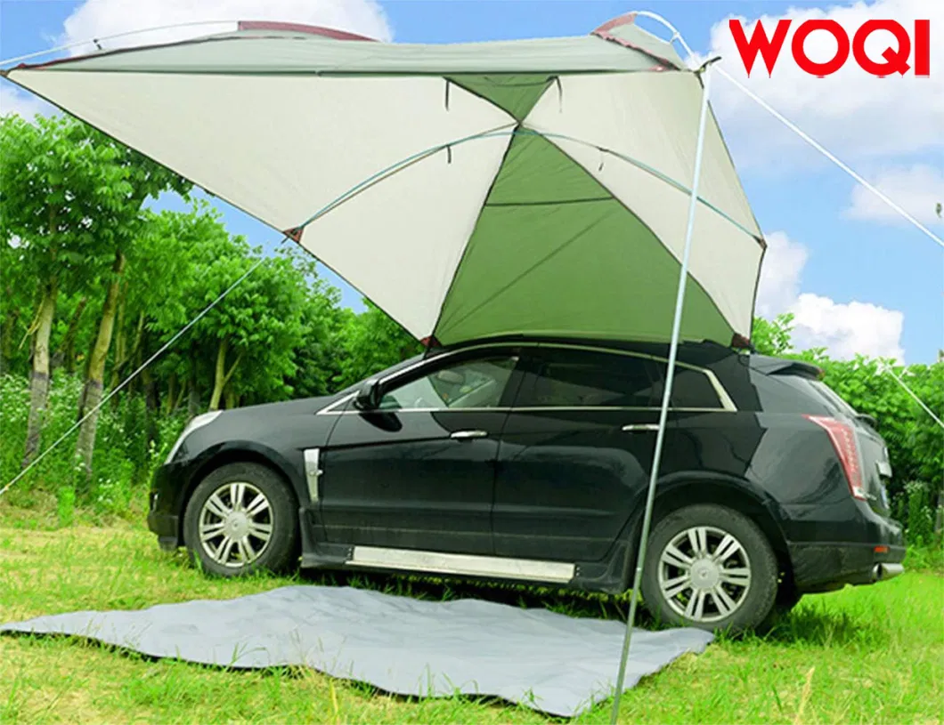 Woqi Upgrade Custom Colorful Waterproof Pop up Car Awning Sun Shelter