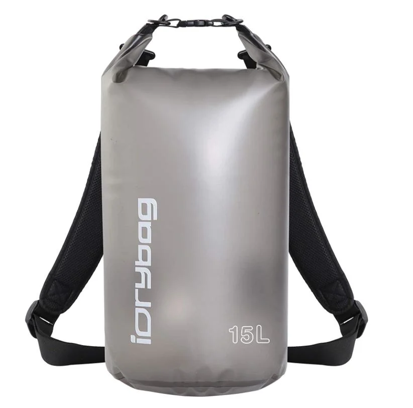 2L/5L/10L/15L/20L Lightweight Dry Sack Water Sports Marine Waterproof Bag Roll Top for Kayaking Boating Canoeing Swimming Dry Bag Backpack