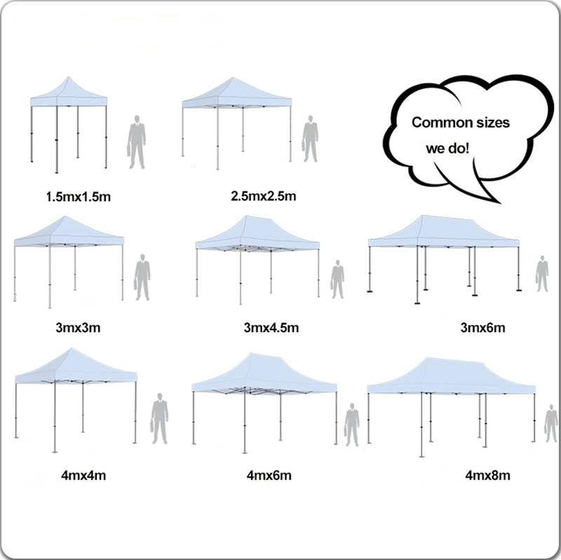 3X6m Easy up Heavy Duty Folding Canopy Tent