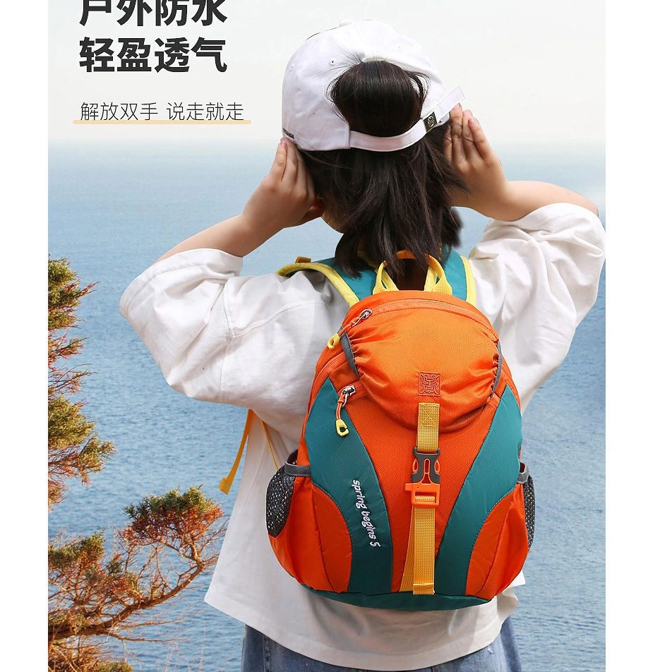 3-7 Old Kids Small Custom Sports Bag Light Outdoor Hiking Backpack