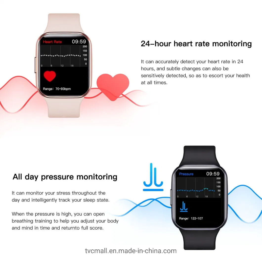 1.69inch HD Screen Health Wristband 25 Sports Modes Fitness Bracelet Smart Watch with Heart Rate Sleep Monitoring