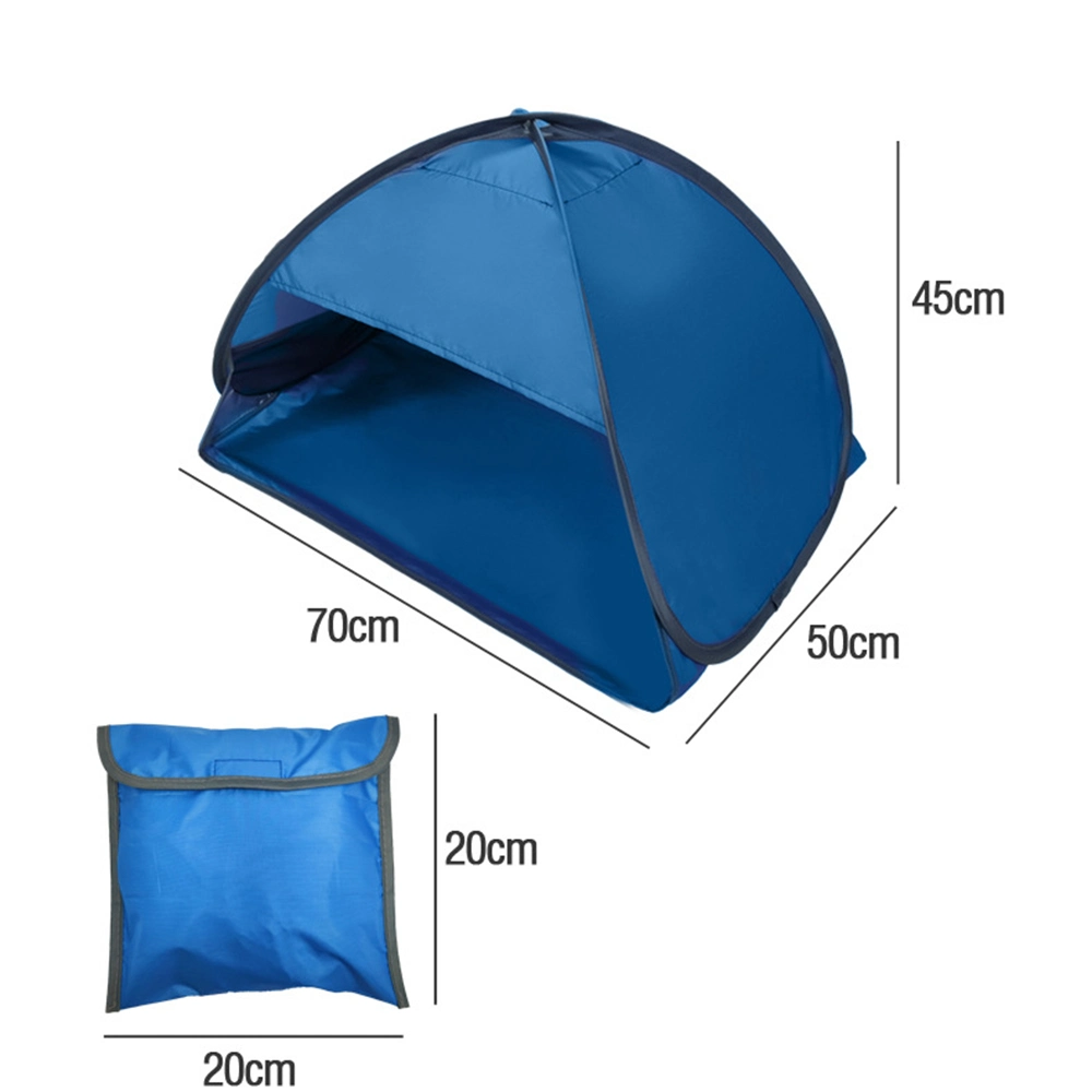 Lightning Shade Tent Single Beach Tent Easy to Store Easy Camping Mini Waterproof Tarp Sun Shelter Canopy Sun Protection Camping Tent Sun Shade Esg13337