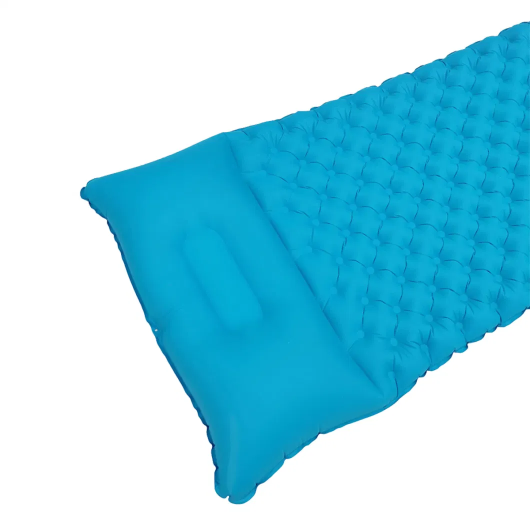 Lightweight Air Bed Sleeping Pad Mat Self-Inflatable Air Mattress for Outdoors