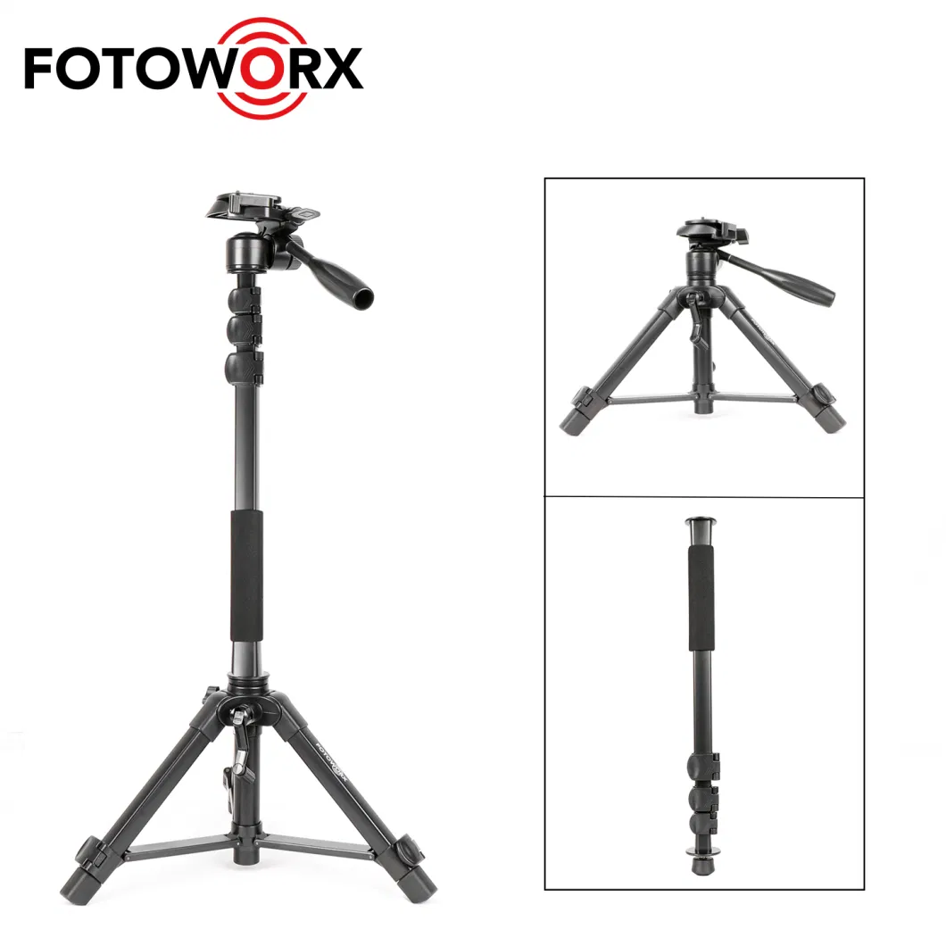 Fotoworx 2-in-1 Camera Tripod Monopod for Smartphone