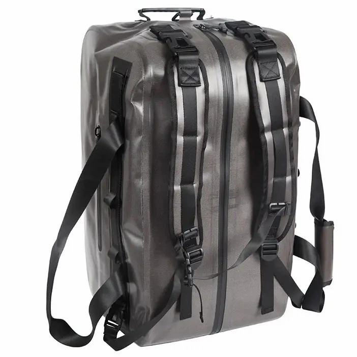 Custom Logo 30L 40L Waterproof Rolling Gym Duffel Bag Backpack for Women Travel Camping Hiking