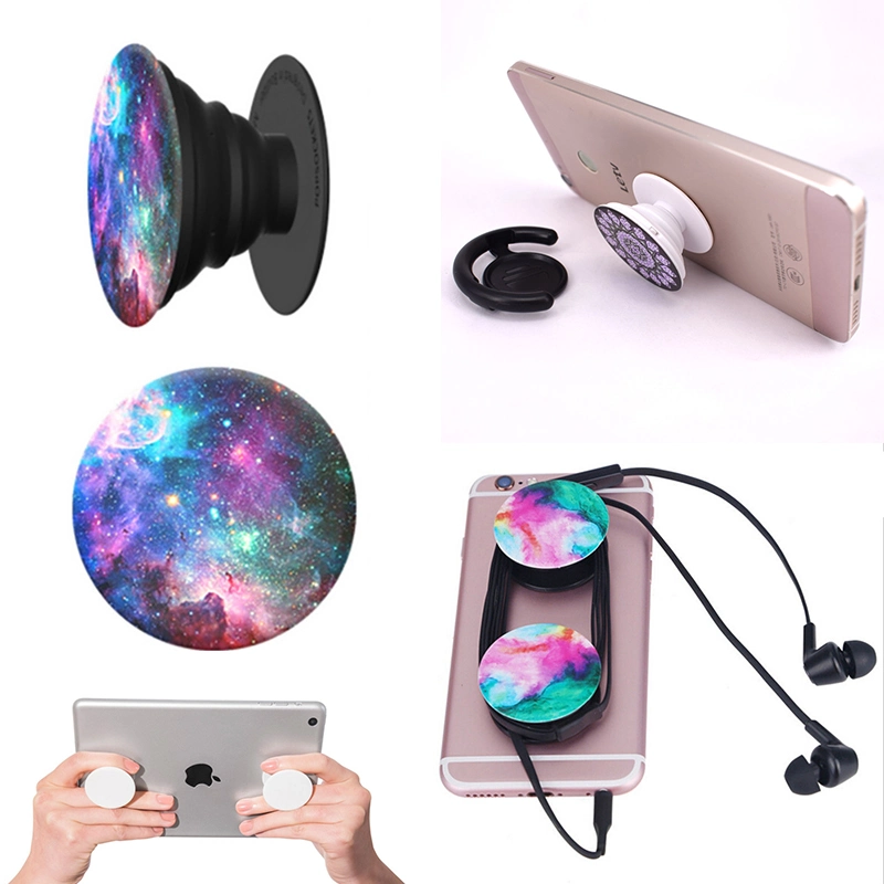 Factory Direct Sales Bubble Sao Douyin Magic Device Ring Air Bag Lazy Live Magnetic Suction with Mirror Mobile Phone Support Customized