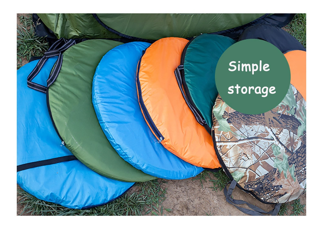 Outdoor Customized Camping Double Door Portable Home Waterproof Shower Tent