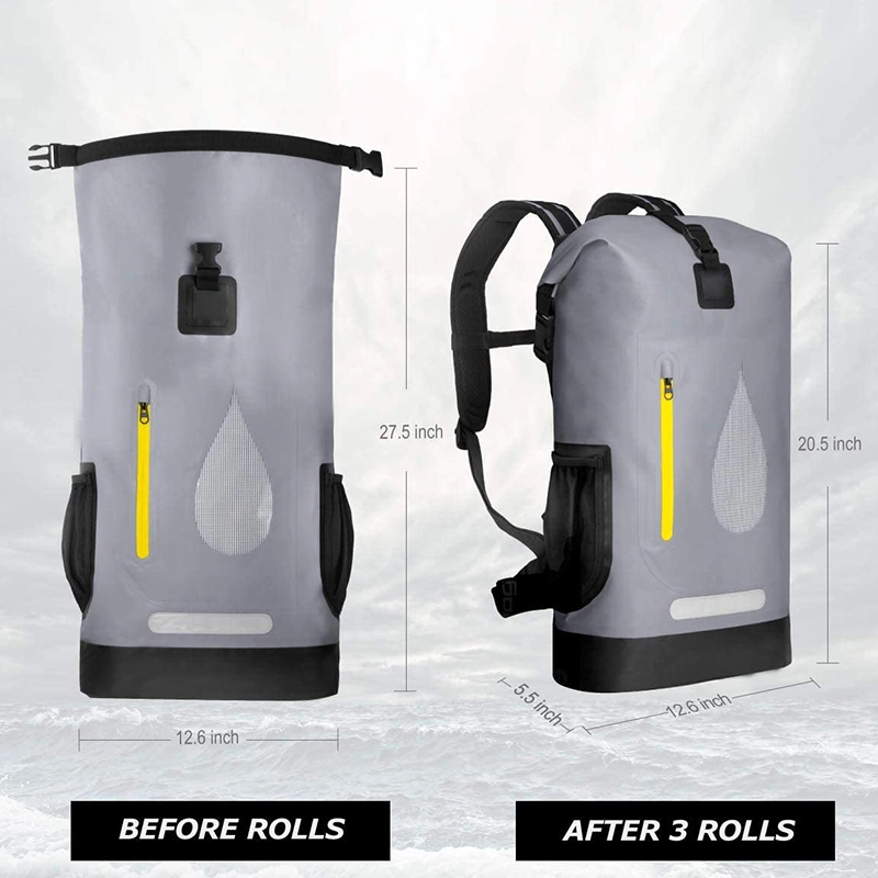 PVC Travel Outdoor Backpack 100% Waterproof Dry Bag Backpack