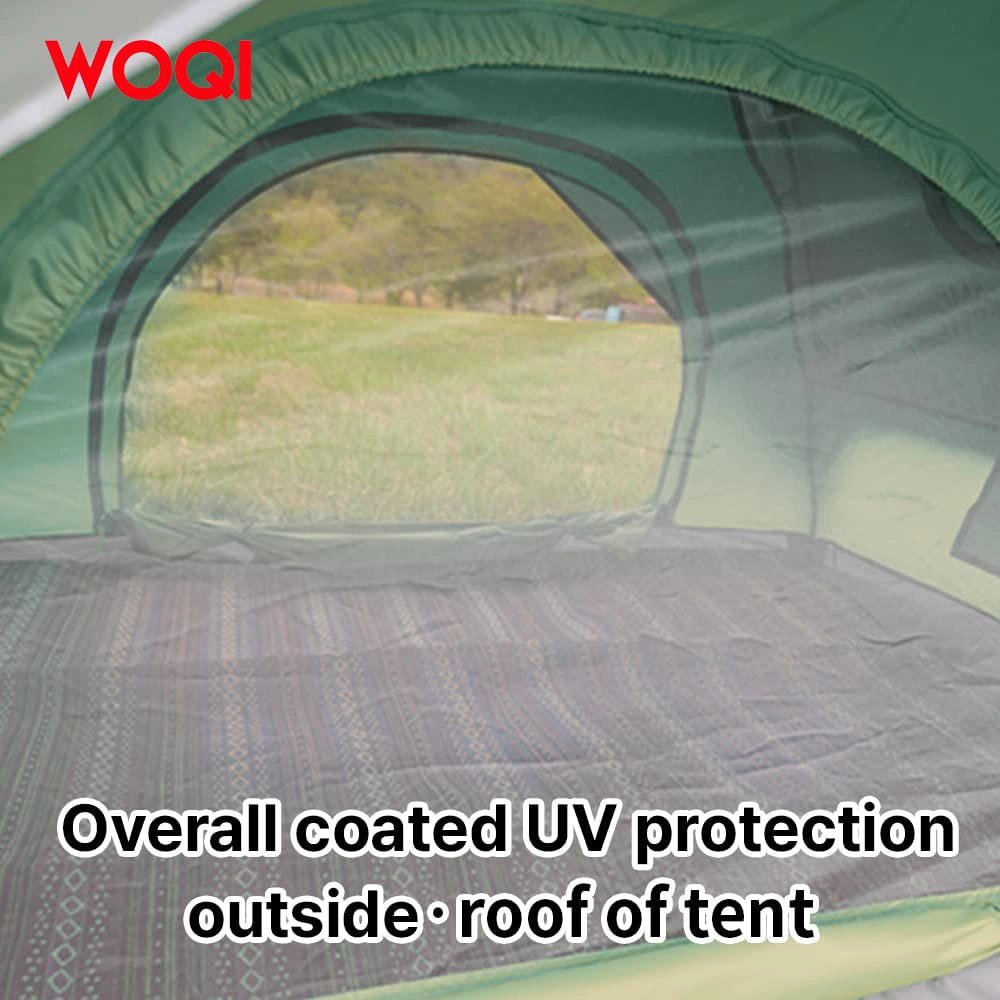 Comfortable Instant 4 People Pop-up Dome Family Wind and Waterproof Automatic Outdoor Camping Tent