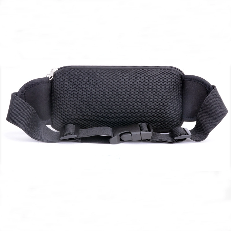 Waterproof Neoprene Hiking Cycling Running Hip Hop Runners Belt Waist Bag Sport Earphone Hole Driving Material Fanny Pack