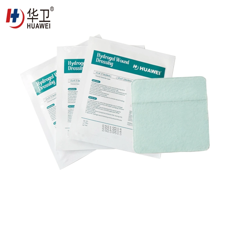 Chinese Manufacture Medical Sterile Hydrogel Wound Dressing for Minor Burns Healing Aquogel Wound Dressing Health Care OEM Wholesale