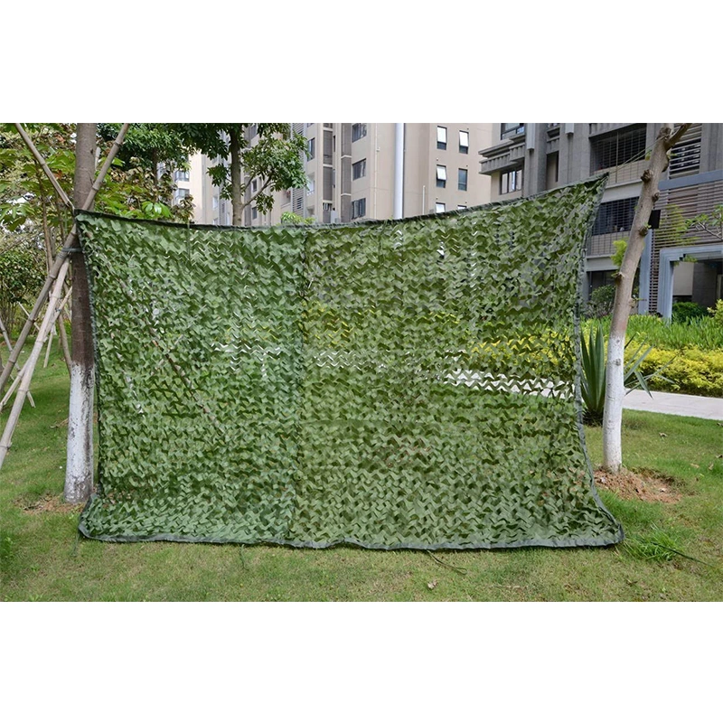 Military Style 3X6m Woodland Camo Print Flame Retardant and Water Proof Shooting Hunting Camouflage Net