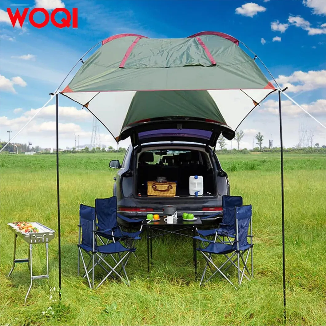 Woqi Upgrade Custom Colorful Waterproof Pop up Car Awning Sun Shelter