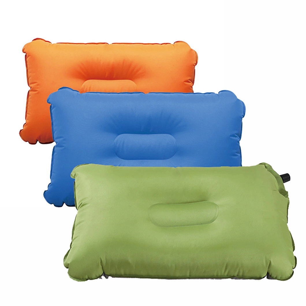 Outdoor Camping Supplies Portable Multi Color Inflatable Air Mattress Pillows