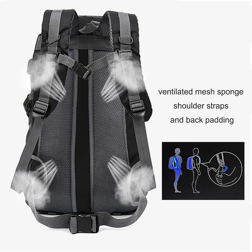 Outdoor 40L Hiking Backpack for Men Women Waterproof Lightweight Small Travel Backpack