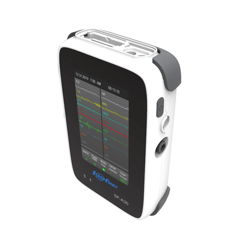 28 Parameters Portable Polysomnograph Equipment for Sleep Diagnosis