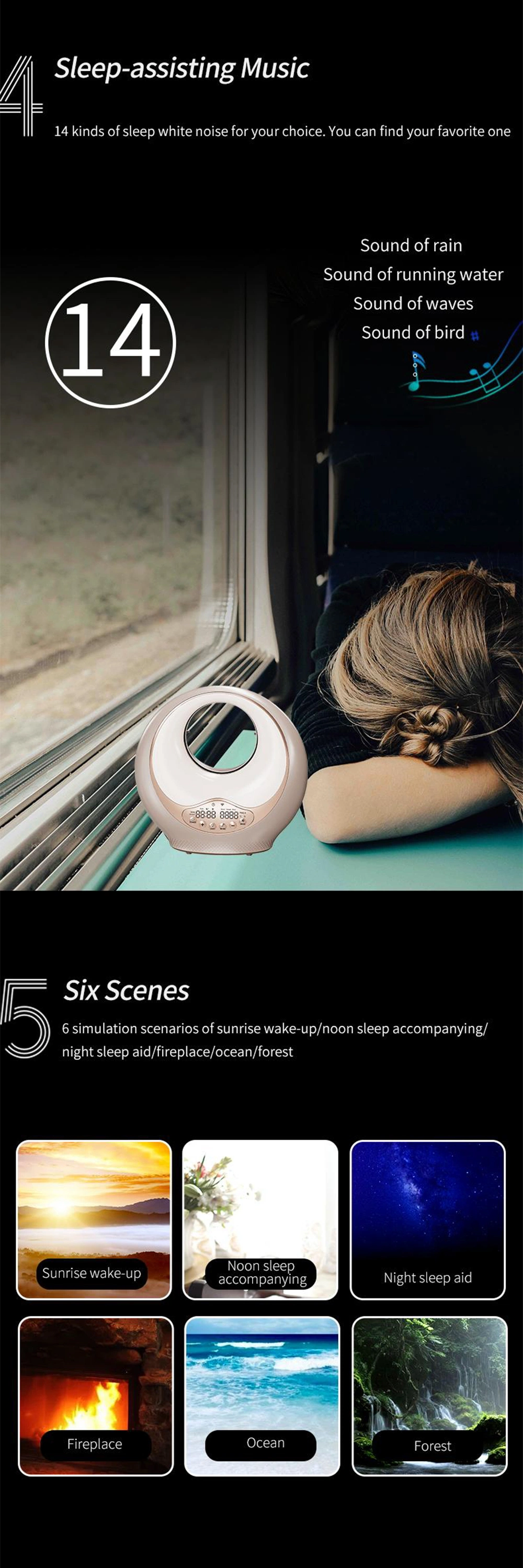 Sleep Aid Treat Insomnia Pulse Stimulation Bedroom Portable Sleep Aid Device Physical Therapy Equipments