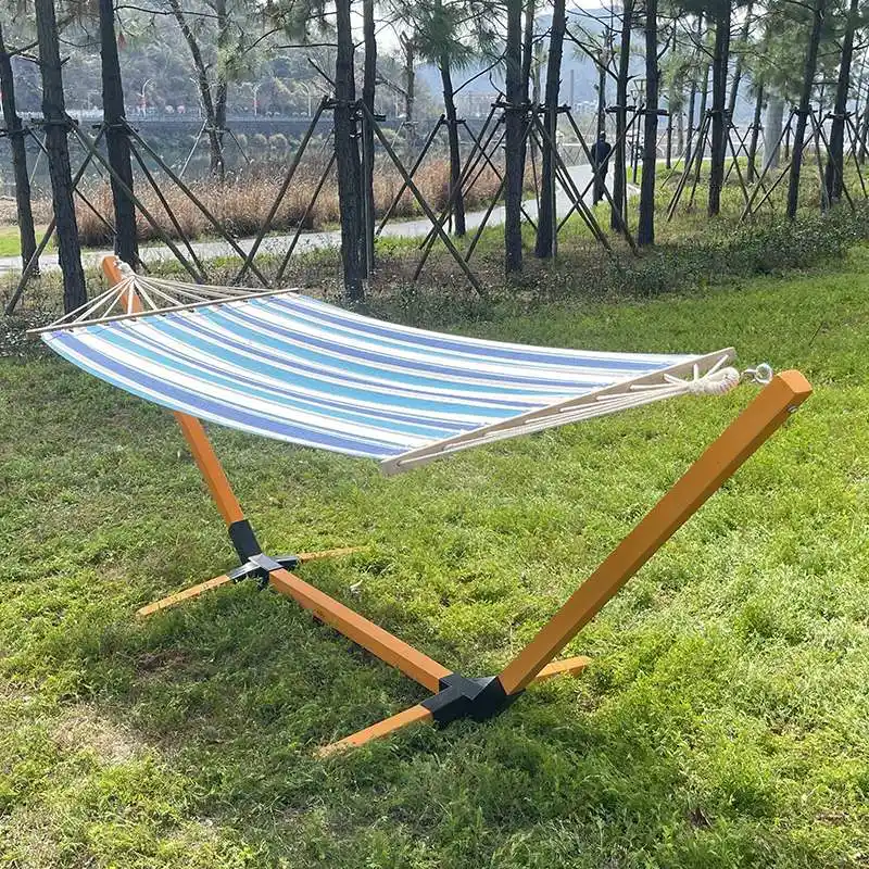 Outdoor Handmade Swing Brazilian Macrame Cotton Hammock