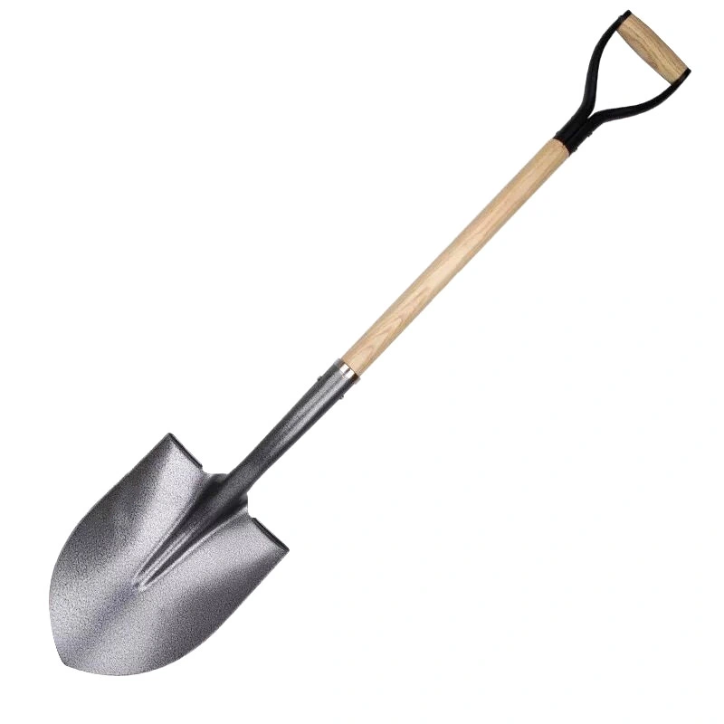 Shovel Wood Handle Spade Carbon Steel Shovel Snow Shovel Garden Tools Shovel