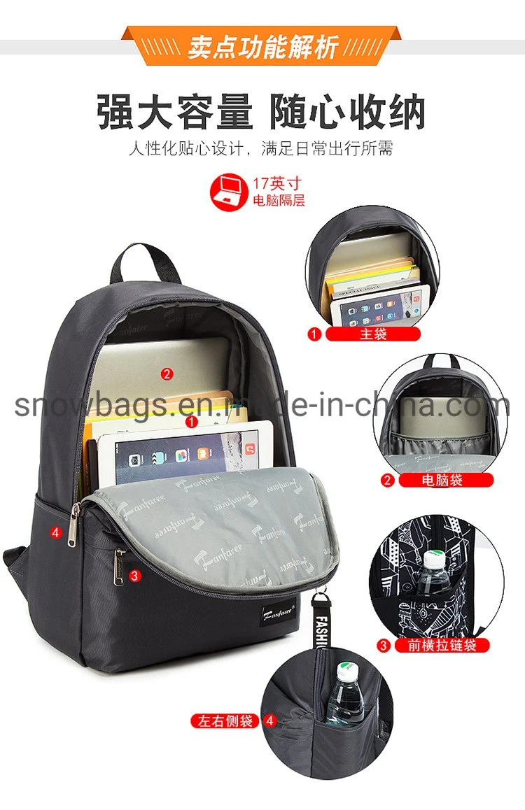 Classic Backpack Lightweight and Water Resistant Casual Daypack for Men/Women