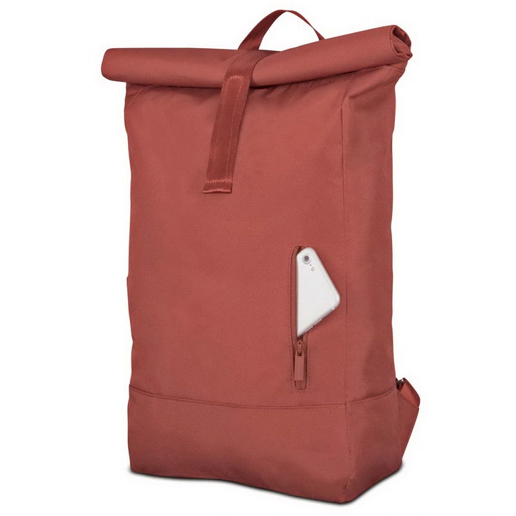 New Arrival Recycled RPET Rolltop Backpack Fashion Eco Roll-Top Backpack Daypack