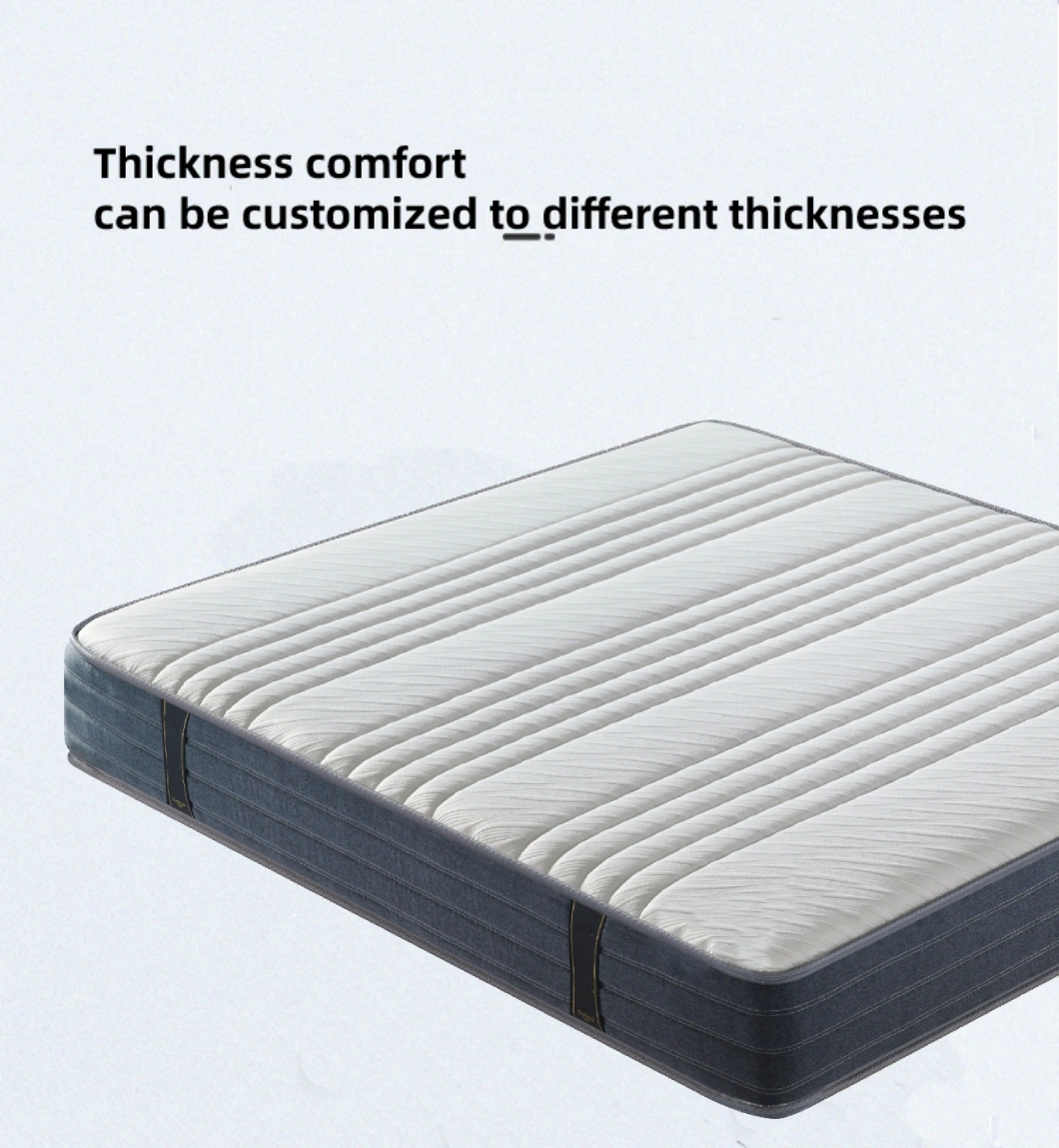 Hotel Bedroom Mattress for Queen Size Double Bed Latex Spring Made of Foam Memory Air Mattress