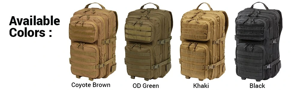 40L Large Tactical Backpack 1 to 3 Day Molle Survive Pack Rucksack Hiking Laptop Backpack for Man