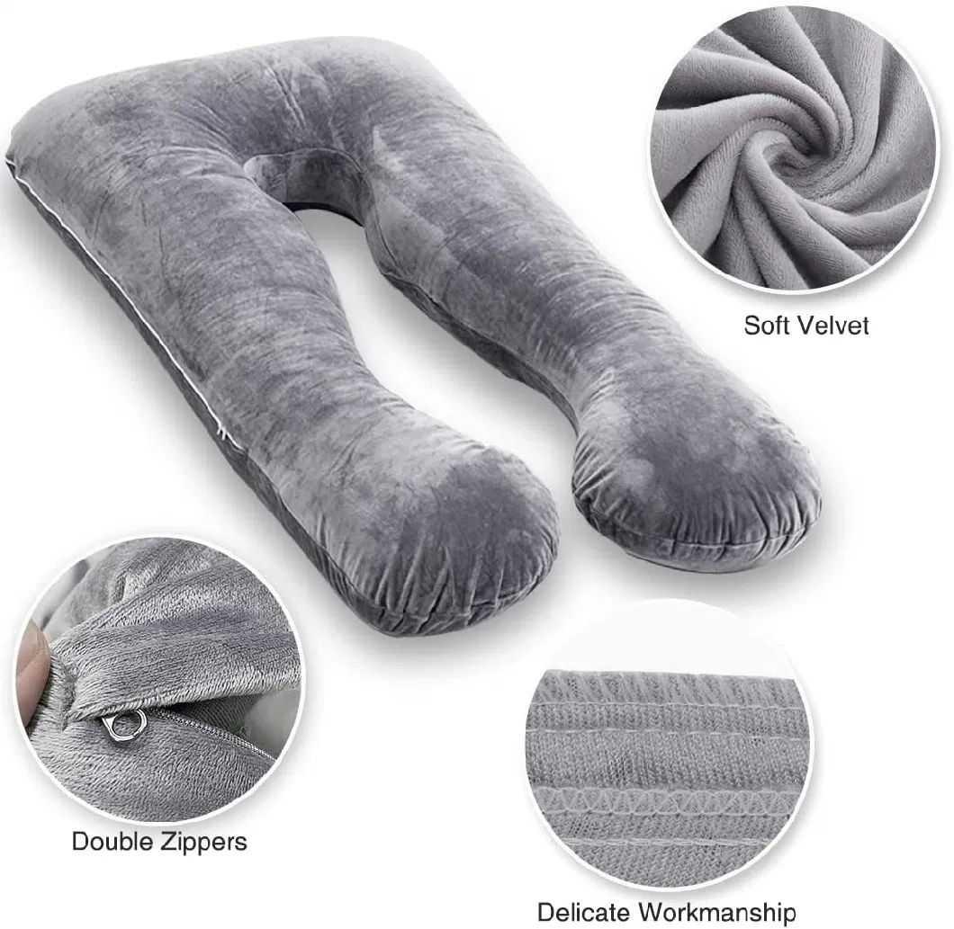 Adjustable Pregnant Women Sleeping Pillow Cushion Pad Soft Pregnancy Side Sleepers Pillow