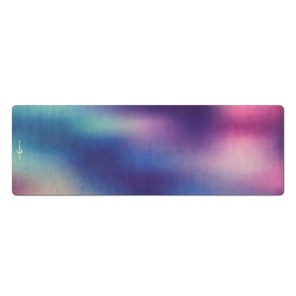 Customised Large Microfiber Mat Natural Rubber Base Soft Surface Sublimation Print Yoga Mat