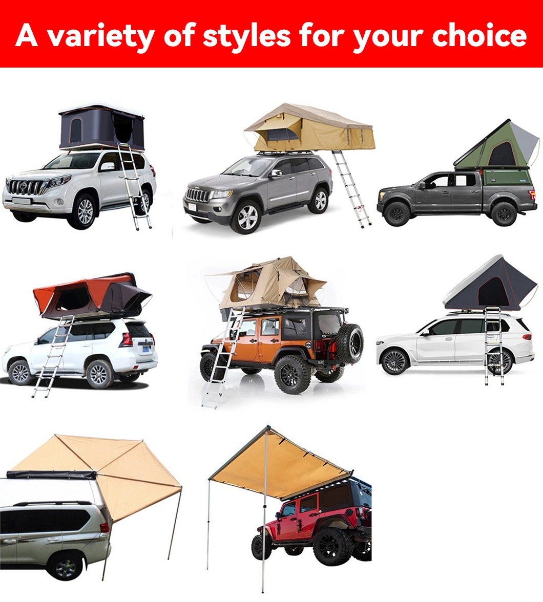 New-Style 4X4 270 Camping Rooftop Car Side Roof Top Awning Tent