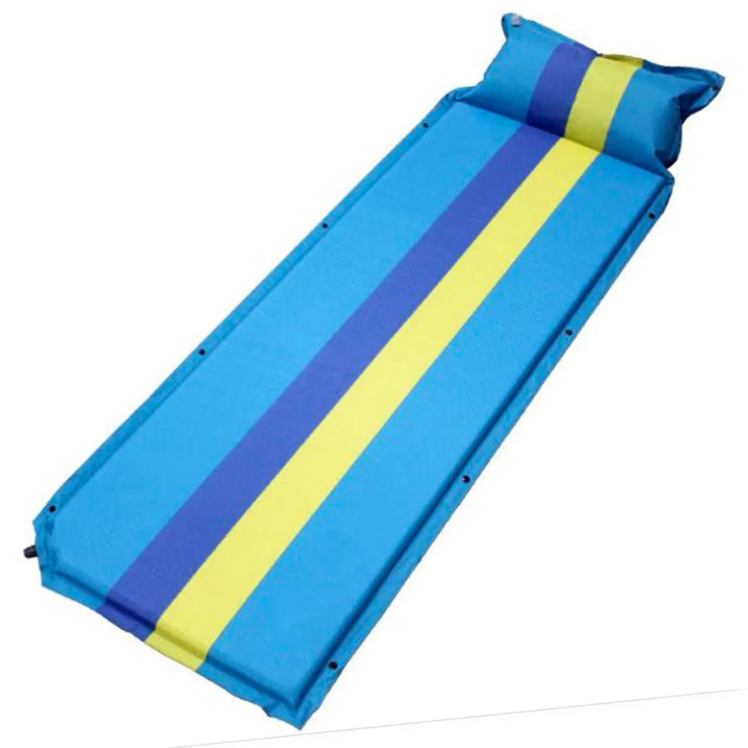 Double Sleeping Pad Self Inflating Camping Mat with Pillow for Camping