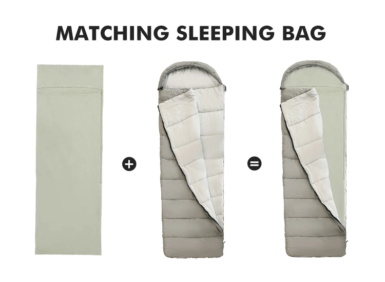 Outdoor Travel Custom Logo Camping Ultralight Sleeping Bags Adults Sleeping Bag Liner