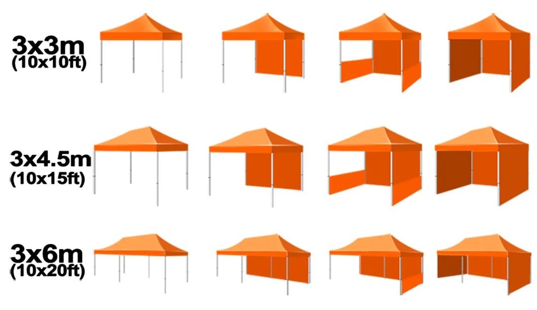 Customized Printing Tent Canopy Gazebo Tent Outdoor Event Tent Wholesale Gazebo Pop up Marquee Event Tent for Advertising