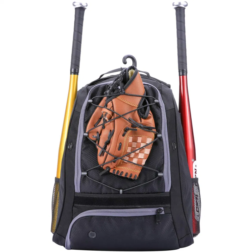 Outdoors Baseball Backpack for Youth and Adults Softball Equipment Bags with Shoe Compartment