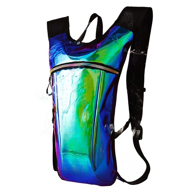 Hiking Travelling Sport Camping Holographic Water Bladder Bag Hydration Pack